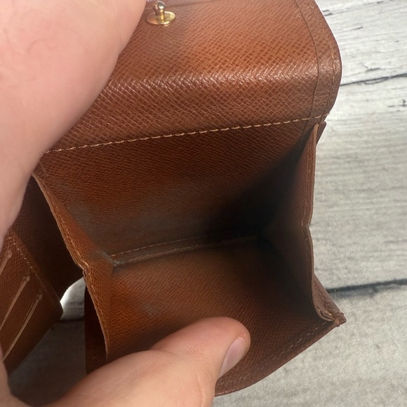 Louis Vuitton Men’s fold wallet Brown monogram canvas leather - Picture 12 of 16